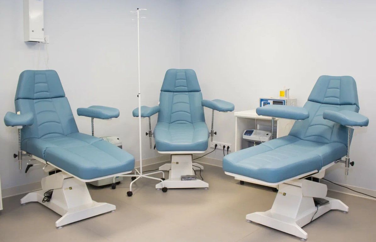 Процедурный кабинет для IV-терапии в санатории «Родник Алтая»
